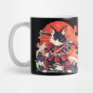 samurai cat Mug